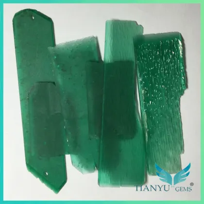 Colombian Emerald emerald cut 8*10mm synthetic emerald stone for emerald jewelry