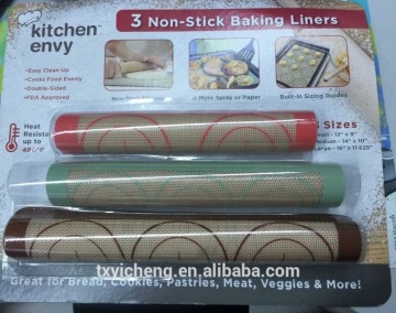 Private Label silicone rubber baking oven mat