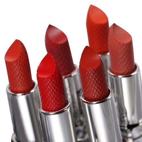 Fish scale relief carved lipstick