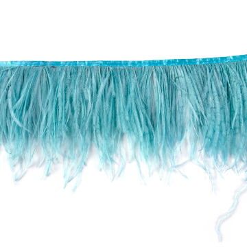 High Quality 3Ply Thickened Lengthened Fluffy Ostrich Feather Trim Factory Wholesale - Synthetic Lace