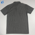 Popularna nowa szara koszula polo z krótkim rękawem