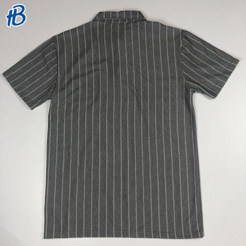 Popular new grey short sleeved polo shirt