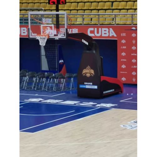 FIBA Approved Electric Portable Basketball Hoop Stand