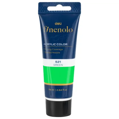 Deli EC75-GN 24-Color Gouache Paint Set for Art Students