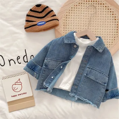 Denim Jacket Denim Kids Jacket