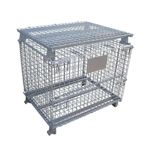 Mesh Storage Cage with Cover Storage Cage