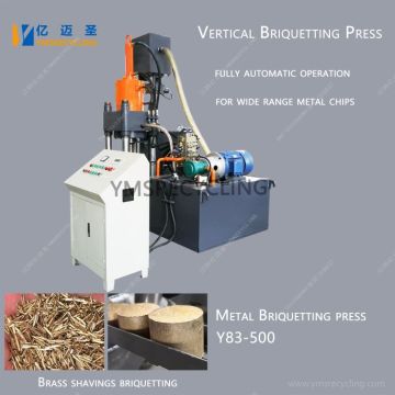 Metal Briquetting Machine for Brass Chips