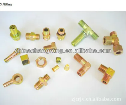 Hose Fittings/Swagged Hose Fittings/swivel nut NPT Male hydraulic tube fittings