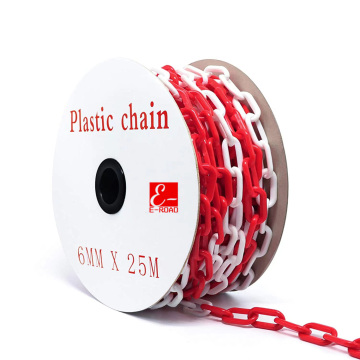 Plastic Link Chain 6mm/8mm/10mm - Road Warning & Traffic Safety Decorative Chain