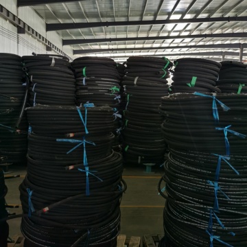 Rubber Hydraulic Hose and Fittings and Connection Assembly