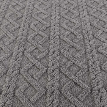 Anpassad polyester Jacquard Sherpa -tyg för filt