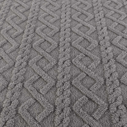 Benutzerdefinierte Polyester Jacquard Sherpa Stoff für Decken