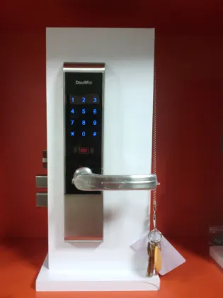 door lock electric remote control lock with keypad