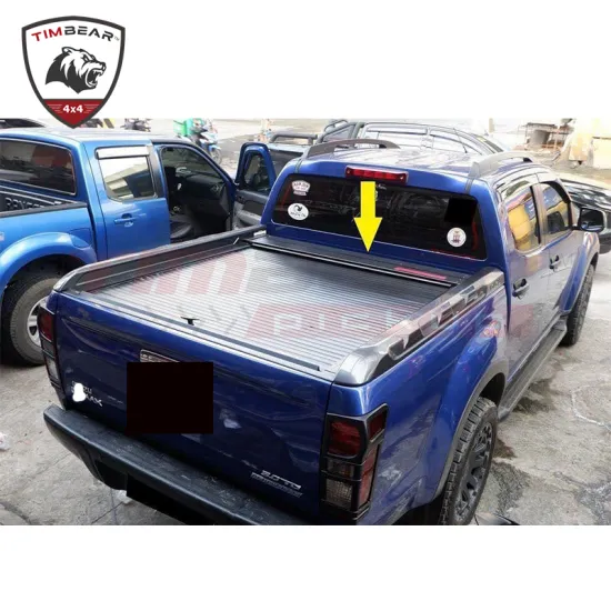 Waterproof Pickup Truck Aluminum Retractable Roller Lid Shutter Tonneau Cover for Isuzu D-Max