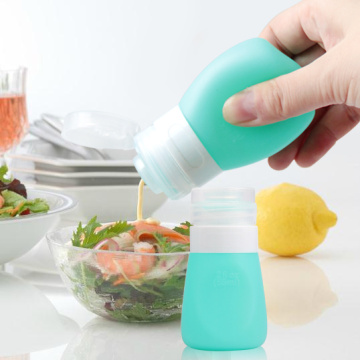 Food grade custom silicone shampoo squeeze travel bottle