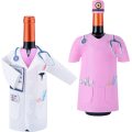 Bolsa de botella de vino de fieltro de lujo