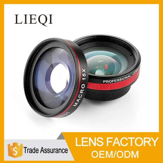 For mobile phone lieqi wholesale cheap price universale cell phones macro wide angle lens set 2 in 1 camera lens price