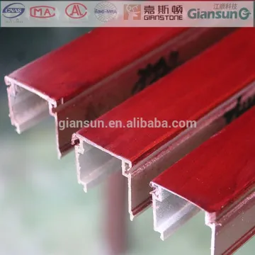 American cherry purplish red seal coated aluminium windowdoor and sections/ aluminium extrusion profiles for the window and door