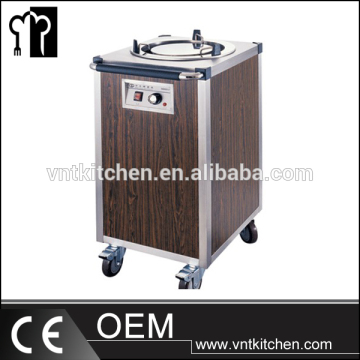 VNTK243-E Commercial Kitchen Equipment Electric Plate Warmer Cart