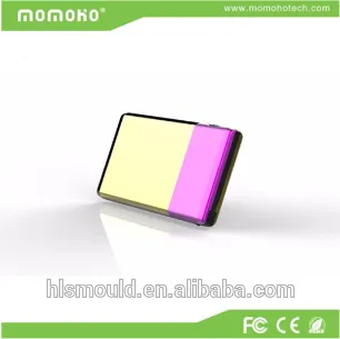 Momoho 2016 Portable Power Bank 6000mAh, Dual USB Power Bank, Touch Screen Power Bank
