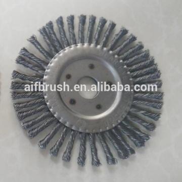 Classic 6 inch stainless stringer wire wheel brush