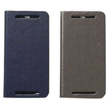 Luxury Leather Wallet Mobile Phone Case with Card Slot, for HTC One M8 Perfectly Fits the Shape