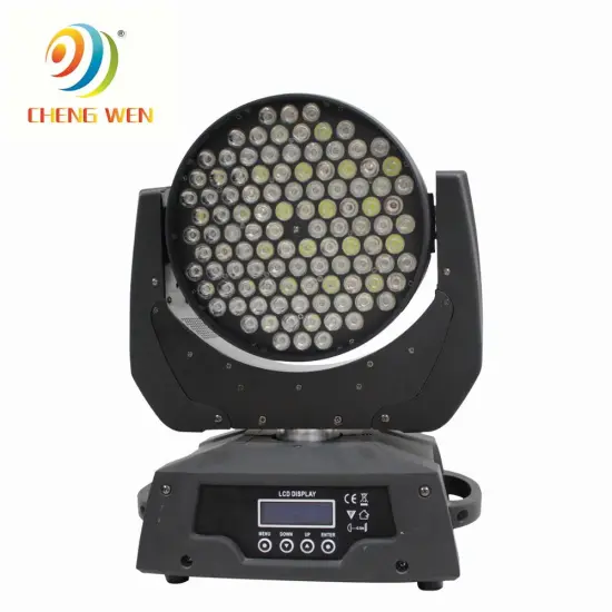108pcs*3w rgbw Led Head Moving Wash Light Stage