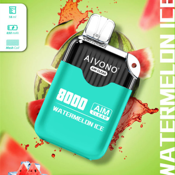 AIVONO Aim clear 8000 puffs vape disposable pod