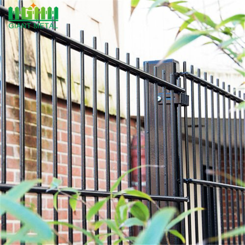 Cheap Custom Metal Welded Double Horizontal Fence Panel