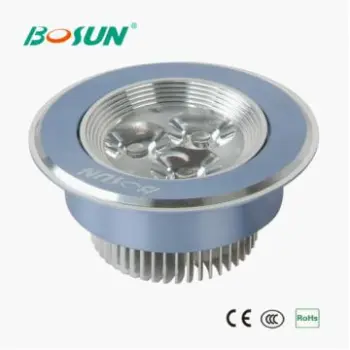 3W Blue Aluminum LED light ceiling