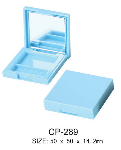 Plastic Square Cosmetic Compact/Eyeliner Case