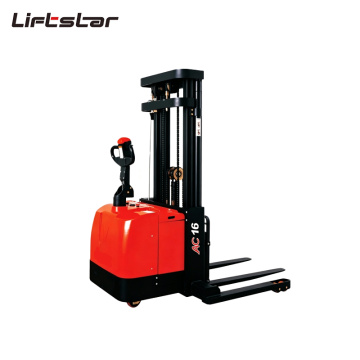 Elektro-Palettenstapler mit Mast