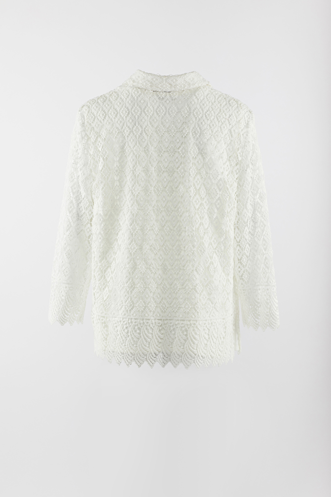 White Noverty Outer Wear