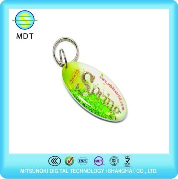 EM4100 /tk4100 colorful plastic electronic rfid key fob