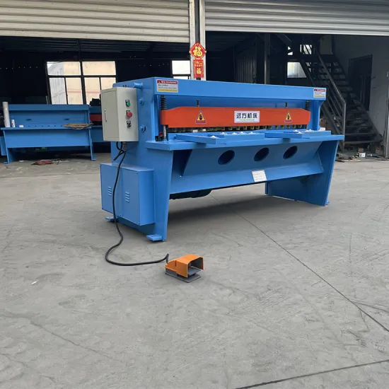 Q11-2x3200mm 3m Sheet Metal Steel Guillotine Cutting Machine