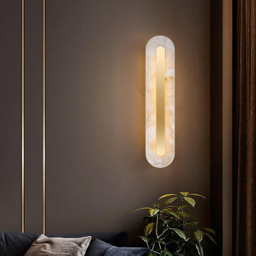 Postmodern Copper Wall Lamp for Bedrooms and Hotels