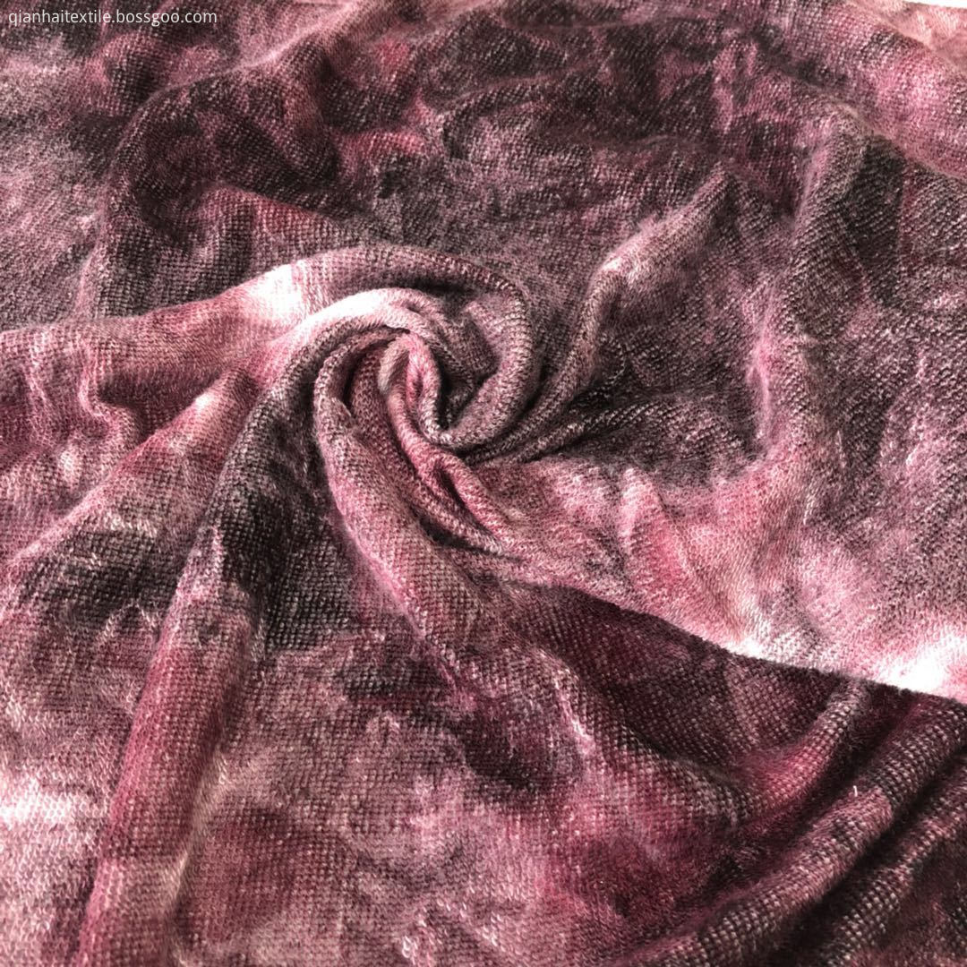 T/C FRENCH TERRY TIE DYED FABRIC