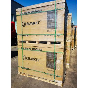 Sunket Mono 182mm 410 W Czarnej Ramce Panel słoneczny