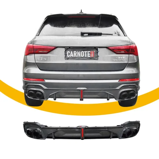 2019-2022 Audi Q3 Rear Diffuser Kit with RSQ3 Bumper Lip Bodykit