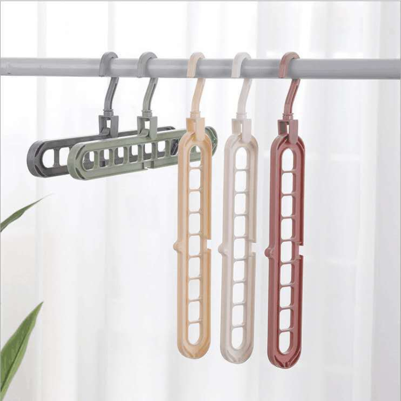 Magic Rotating Support Circle Clothes Hanger Clothes Drying Rack Plastic Clothes Hangers Home Storage Hangers Dropshipping