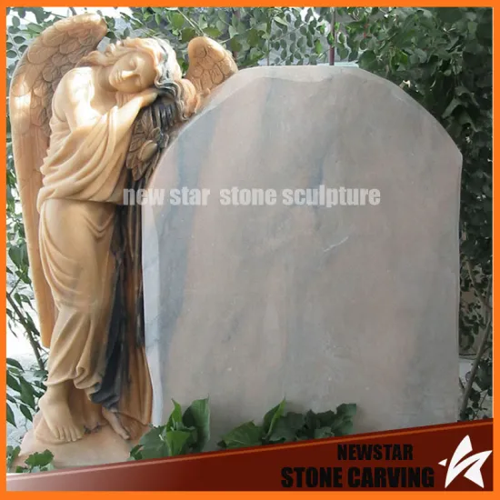Factory Carving Granite Grave Stone with Angel