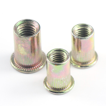 China Wholesale Rivet Nut - Aluminum Steel Flat Head M3 M8 M10 M12 Stainless Steel Blind Rivet