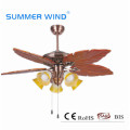 Air Cooling 52 Inch solid wooden Ceiling Fan