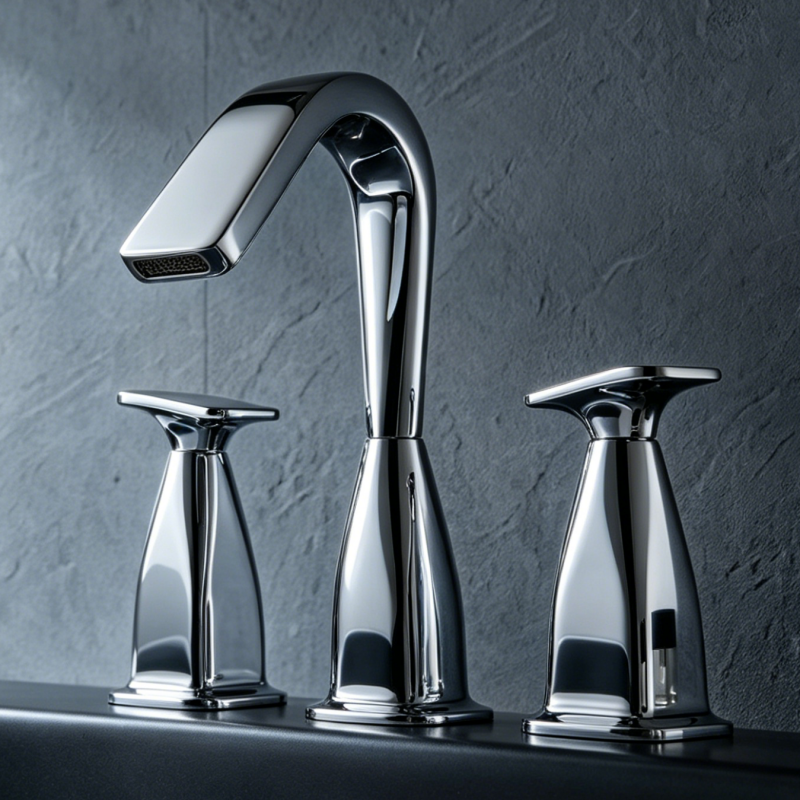 three hole basin mixer