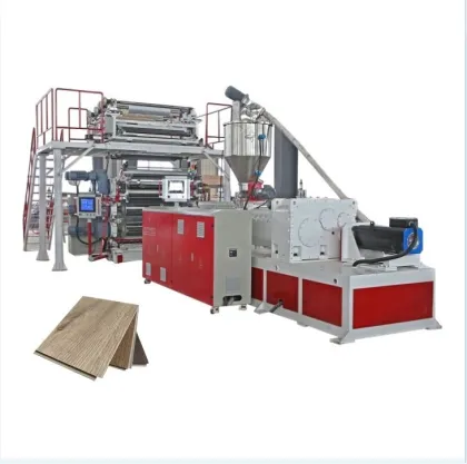 SPC Wood-Based Panels and PVC Floor Tile Production Line