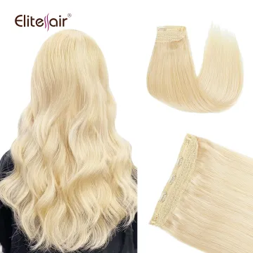 Wholesale 20 Inch Halo Hair Extensions Human Hair Remy, Balayage Remi Cuticle Aligned European Remy Halo Hair Extensions