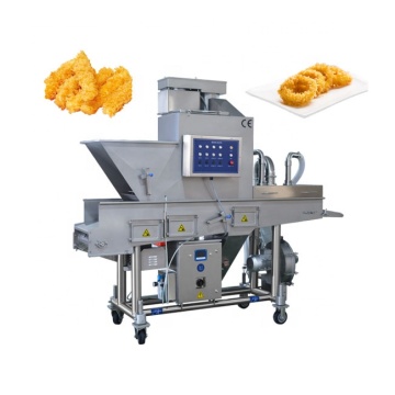Automatic Burger Patty and Chicken Cutlet Coating and Breading Machine