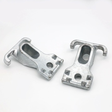 Hot dip galvanized ductile iron poleline hardware