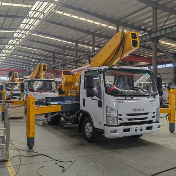 High quality Isuzu 31m lift platform truck