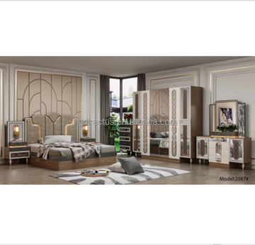 Minimalist King Size Elegant Bedroom Furniture Set with Cheap Prices